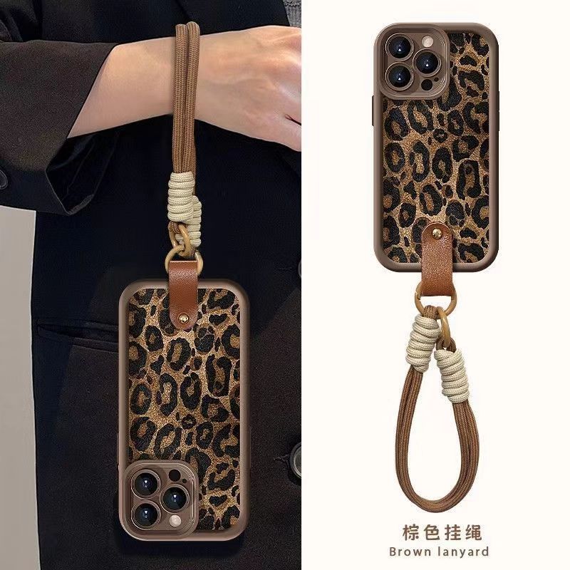 Leopard Eye Staircase Apple 16 Case 15/14/13 Pro Full Pack x/7/8 Anti Drop 6plus Protective Soft Phone Cases