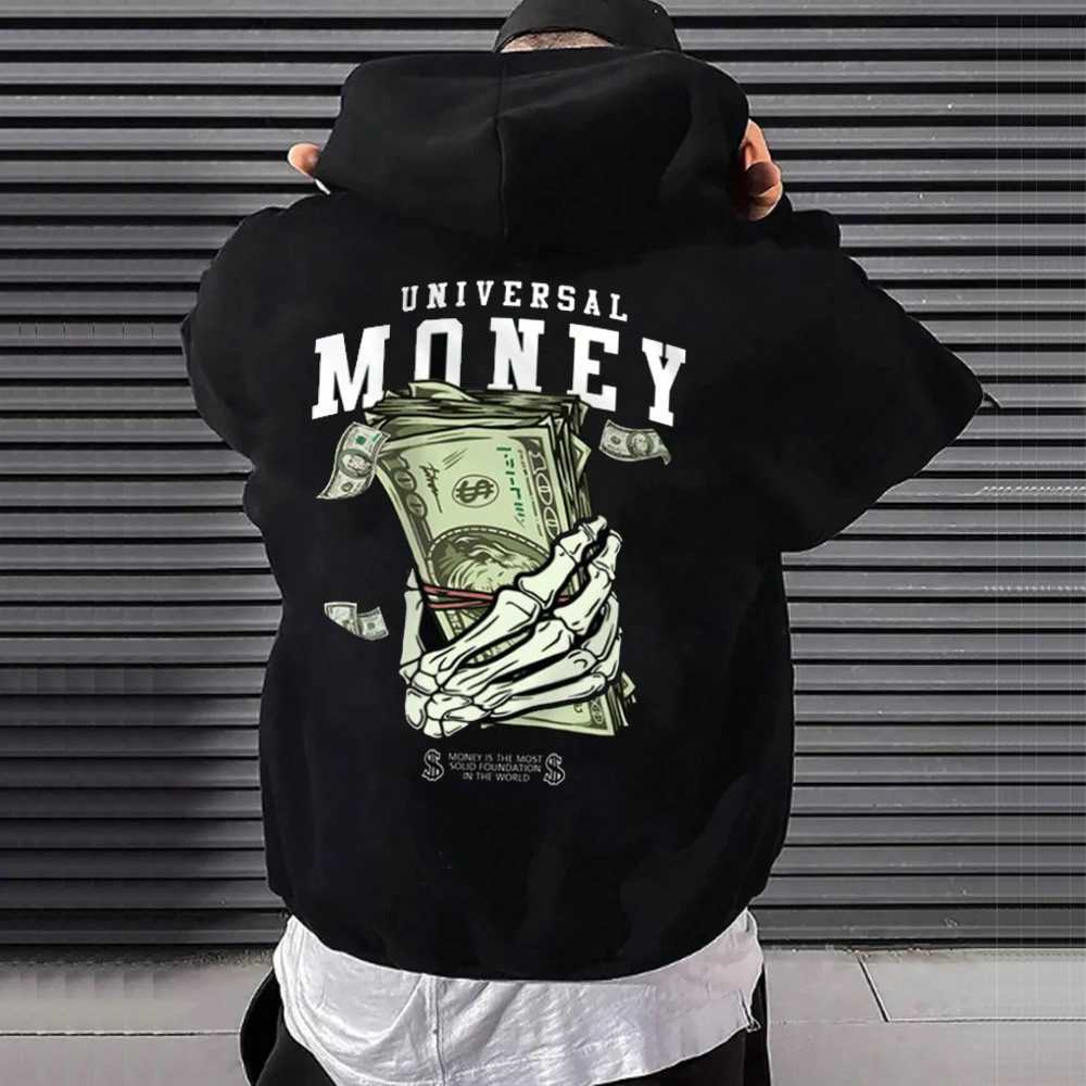 Chicago Hoodie Gothic Alphabet Printed Sweatshirt Womens Super Large Hoodie Zipper Spring and Autumn Wool Street Clothing Y2k Clothing Top W250207