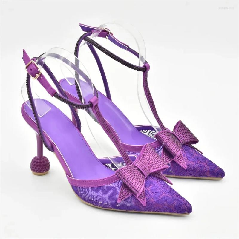 Dress Shoes Arrival Shoe With Matching Bag Set Women's Pumps And Handbag For Wedding Party Prom Evening Combo