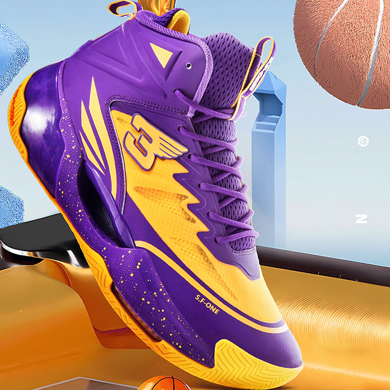JNDO Designer S.F-One Carbon Basketball Shoes With Box Mens Womens High Cut Sneakers Triple Black Purple Yellow Pink Men Women Fashion Outdoor Sports 