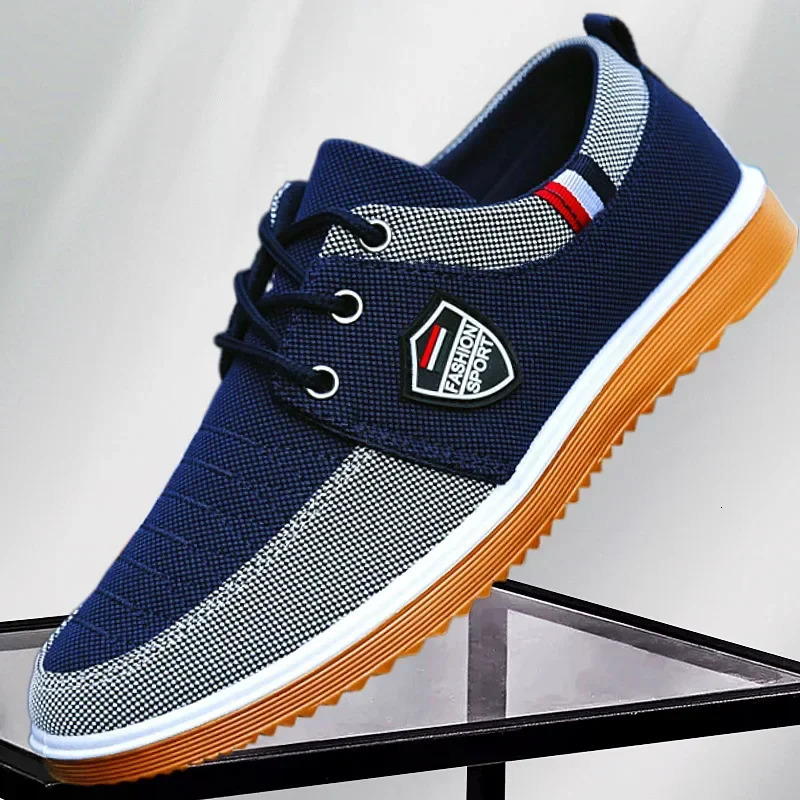 Mens casual shoes vulcanized work load net lightweight mens sports shoes canvas shoes mens zapatos para hombres2024 240930