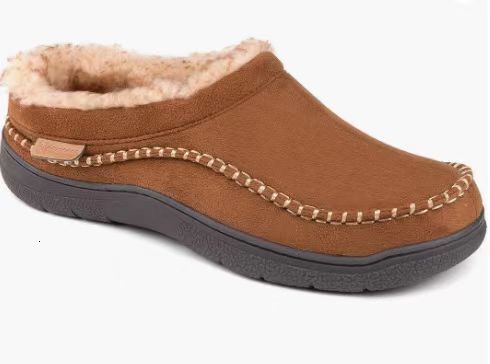 Indoor cotton anti-skid and warm plush slippers suitable for men's winter wear in the autumn and winter of 2024