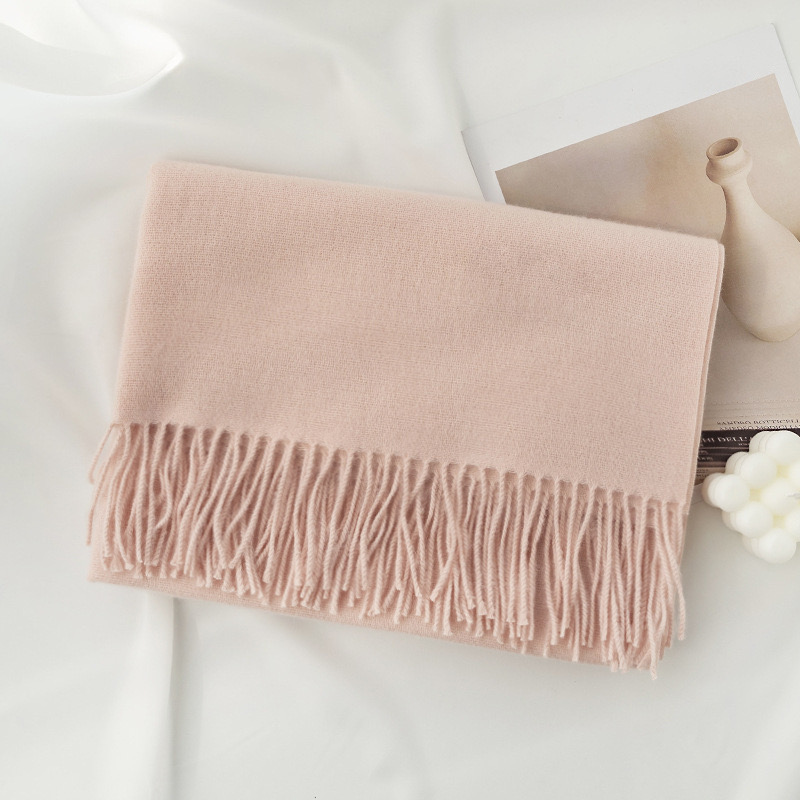 Without Scarf designers nice Cahsmere for Box Accessories Trendy Cashmere Scarves scarf Sold go silk Winter Gradient Women scarvesreal