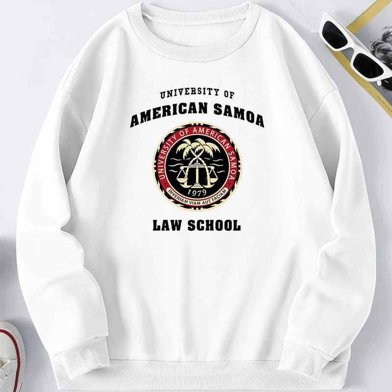 BCS American Samoa University Law School Sportswear Mens Hoodie Sportswear Streetwear Crewneck Spring Pullover Jumper W240928