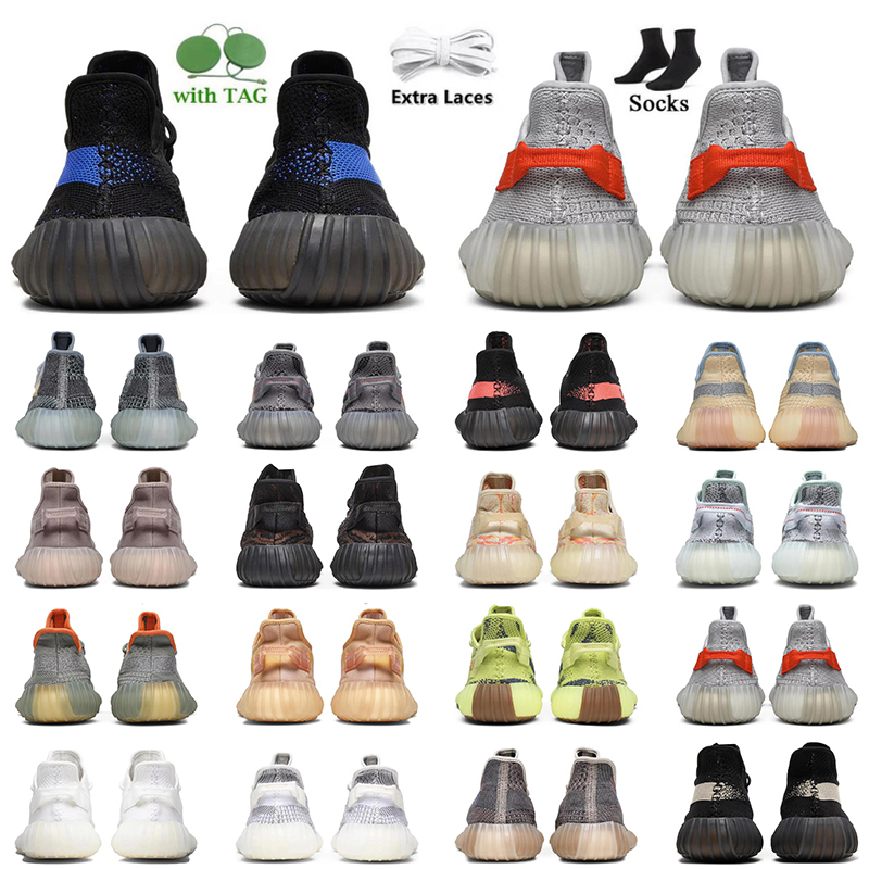 Adidas Yeezy 700 V3 Boost 380 450 Kanye West Femmes Hommes Chaussures de course Fade Carbon Hi-Res Bleu Rouge Static Mauve Vanta [code ：L]Sneaker