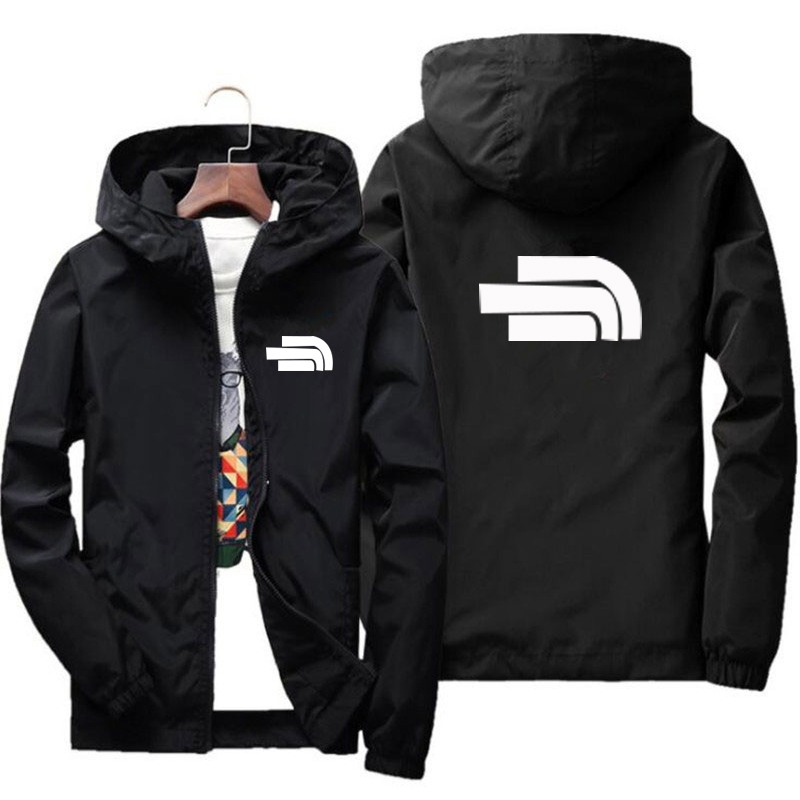 2024 Men's Jacket Fashion Spring Autum Casual Streetwear Hoodie Jacket Men Waterproof Clothes Mens Windbreaker Coat Male Outwear