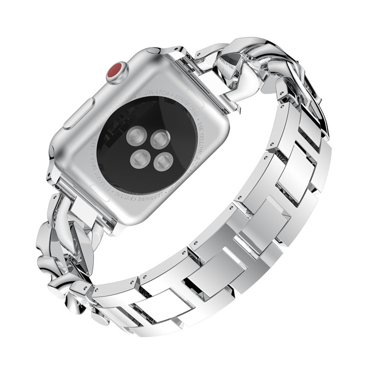 Metal Band Compatible with Apple Watch Bands Men Women 49mm 45mm 44mm 42mm 41mm 40mm 38mm Business Stainless Steel Strap for iWatch Bands Ultra 2 Ultr