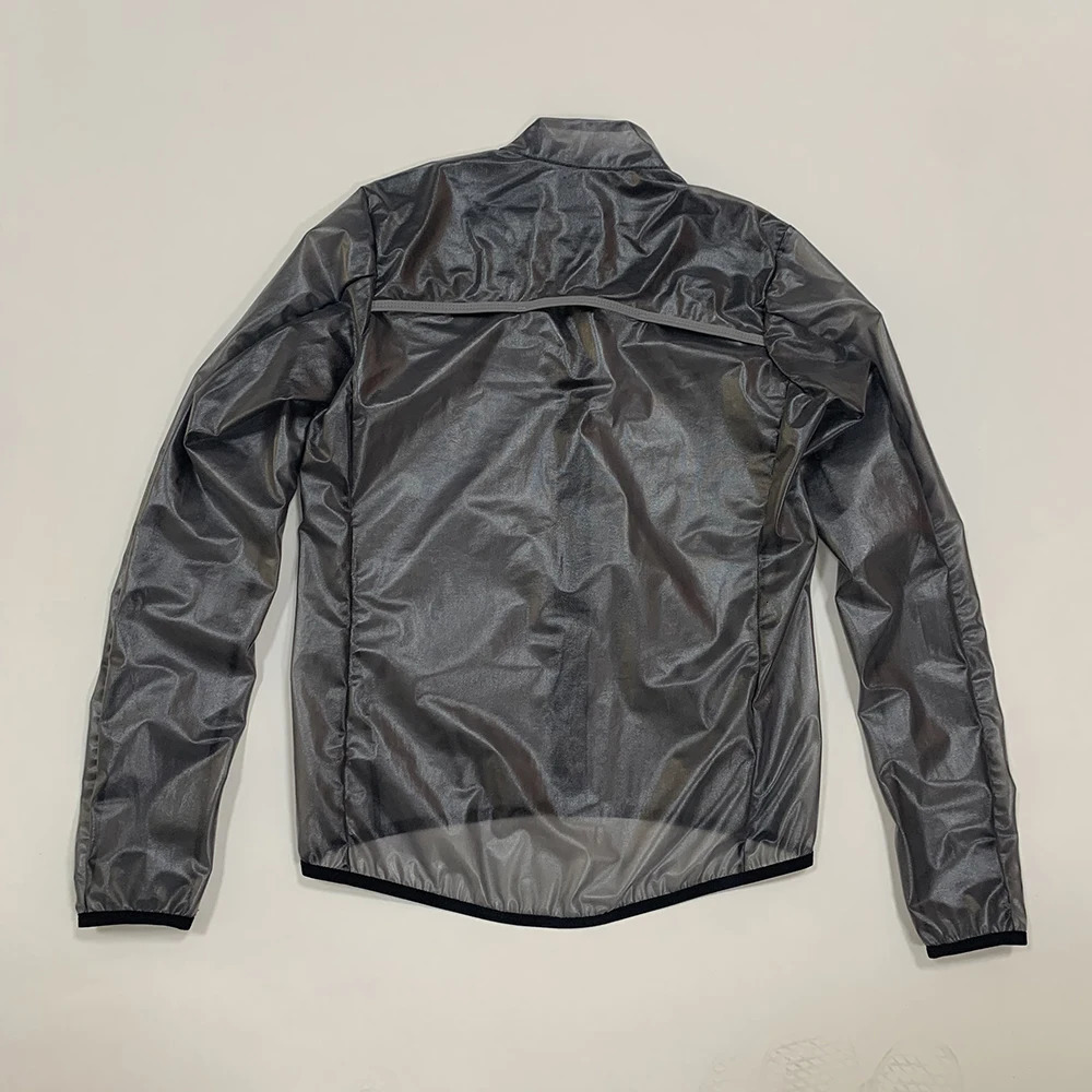 PNS All Season Lightweight Bicycle Rain Jacket with Double Zipper Waterproof Bicycle Jacket 240930