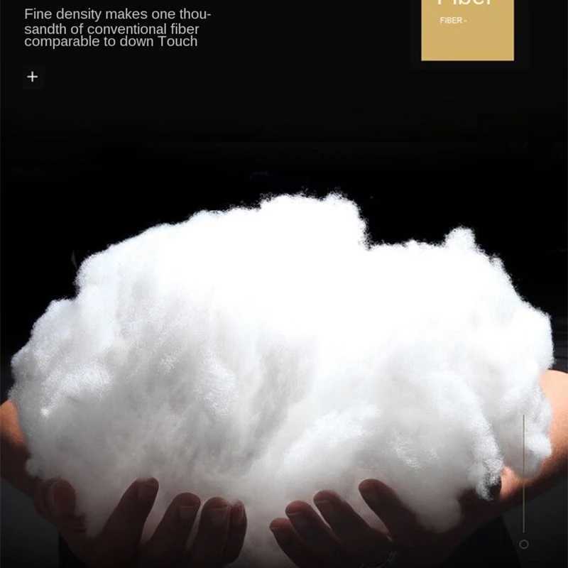 100% pure cotton pillows hotel pillows bedroom pillows sleeping pillows medium high pillows frosted thick covers cleaning machine Y240930