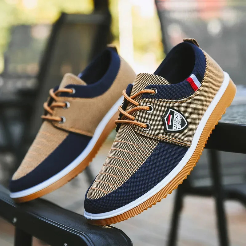 Mens casual shoes vulcanized work load net lightweight mens sports shoes canvas shoes mens zapatos para hombres2024 240930