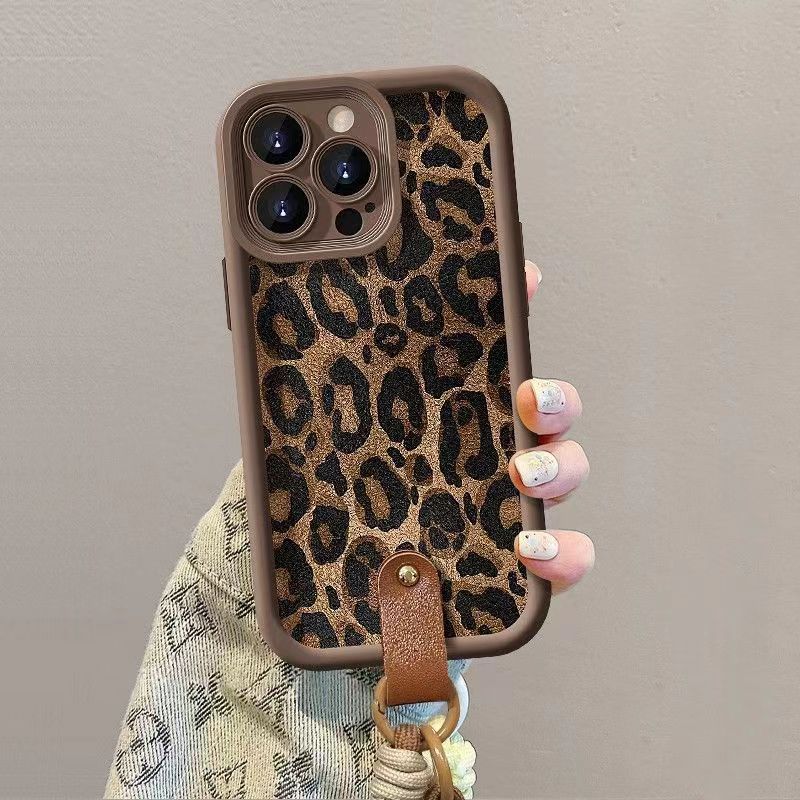 Leopard Eye Staircase Apple 16 Case 15/14/13 Pro Full Pack x/7/8 Anti Drop 6plus Protective Soft Phone Cases