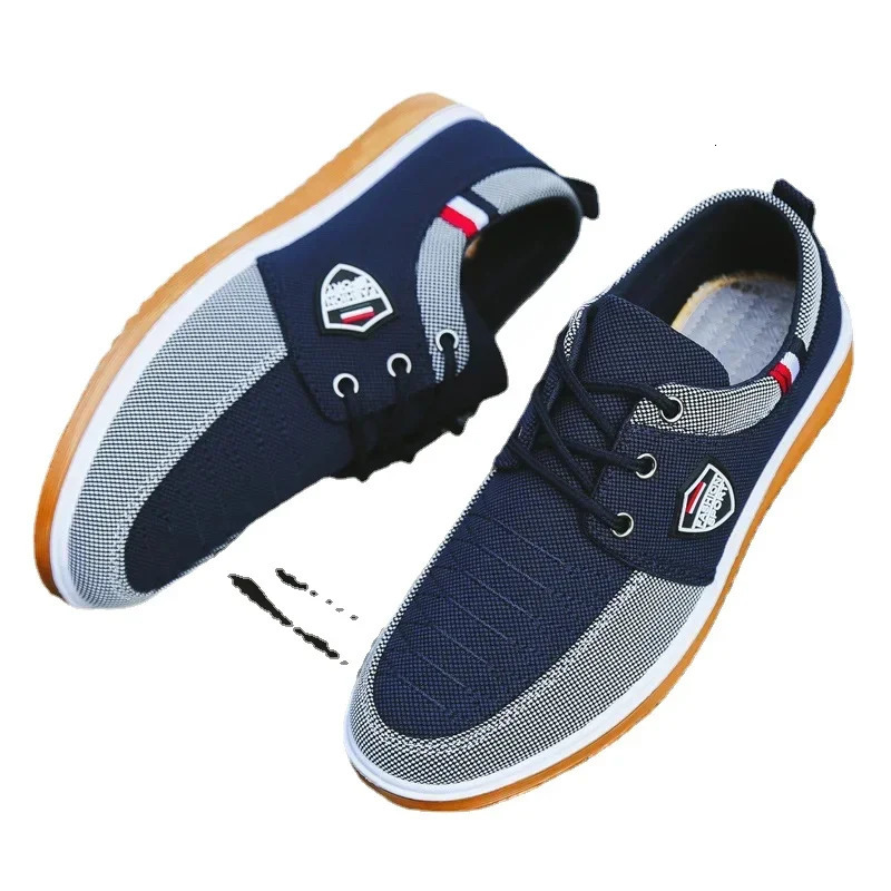 Mens casual shoes vulcanized work load net lightweight mens sports shoes canvas shoes mens zapatos para hombres2024 240930