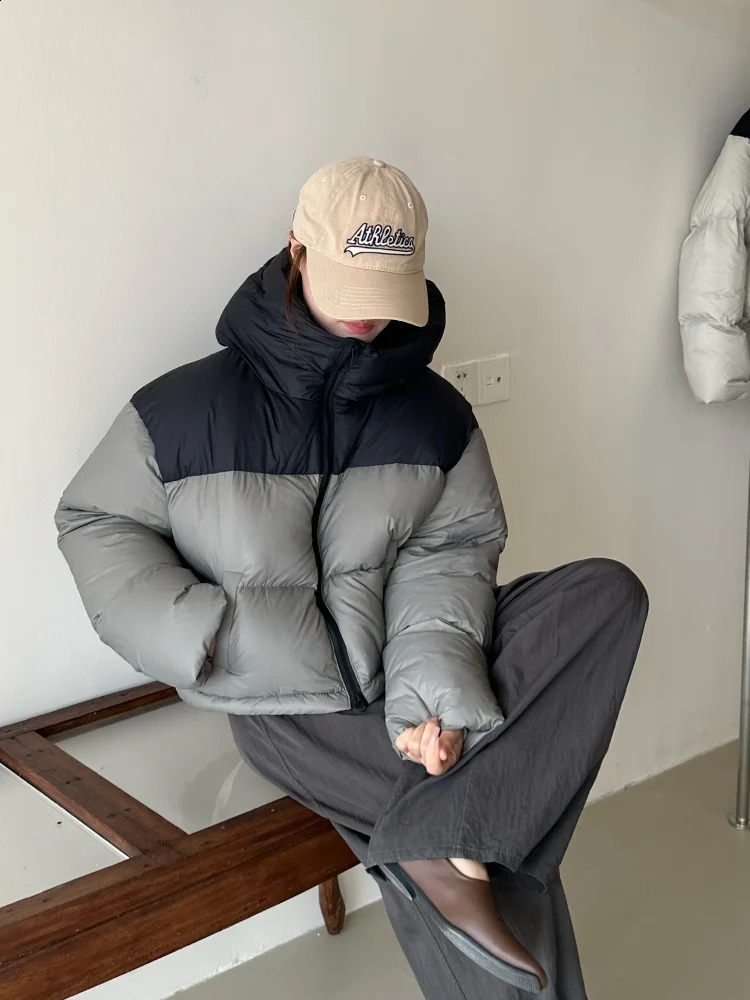 Winter High Waist Bread Down Jacket Thick 90 Duck Down Jacket Womens Down Jacket Fashion Short Parka 240926