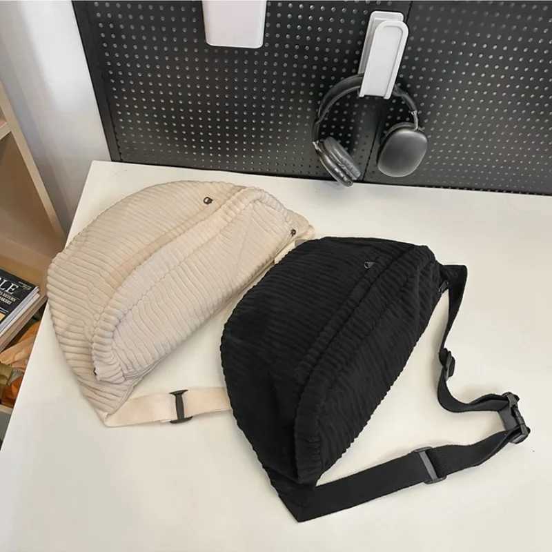 Women's Waist Fanny Pack - hot Crossbody Bag, Large Capacity Casual Corduroy Phone Purse