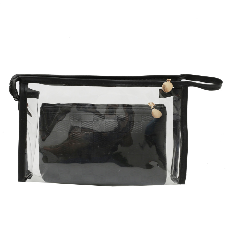 Cosmetics Storage Bag The Tote Bag Pvc Transparent Cosmetic Bag Ins Style Travel Portable Waterproof Handheld Wash Bag Skin Care