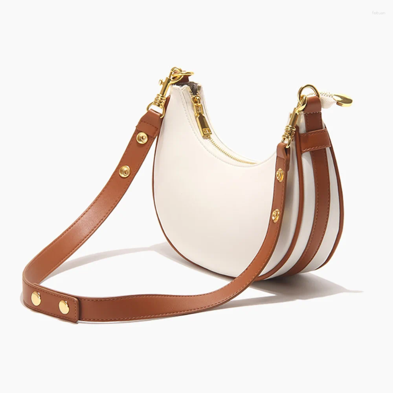 3 Shoulder Bags Fashion Women Bag Half MoonCrossbody Messenger Ladies Phone Purse Girl Handbag 4