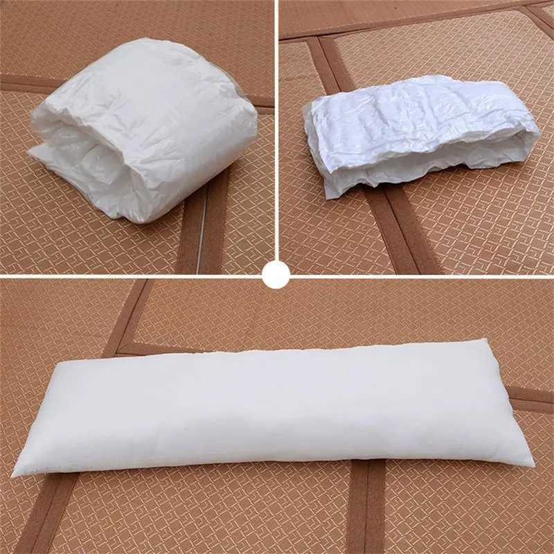 Anime Dakimakura Core Body Pillow Insertion Pillow 50x160cm 50x150cm White Soft Cushion Cotton Core Embrace Long Pillow Rectangular Y240930