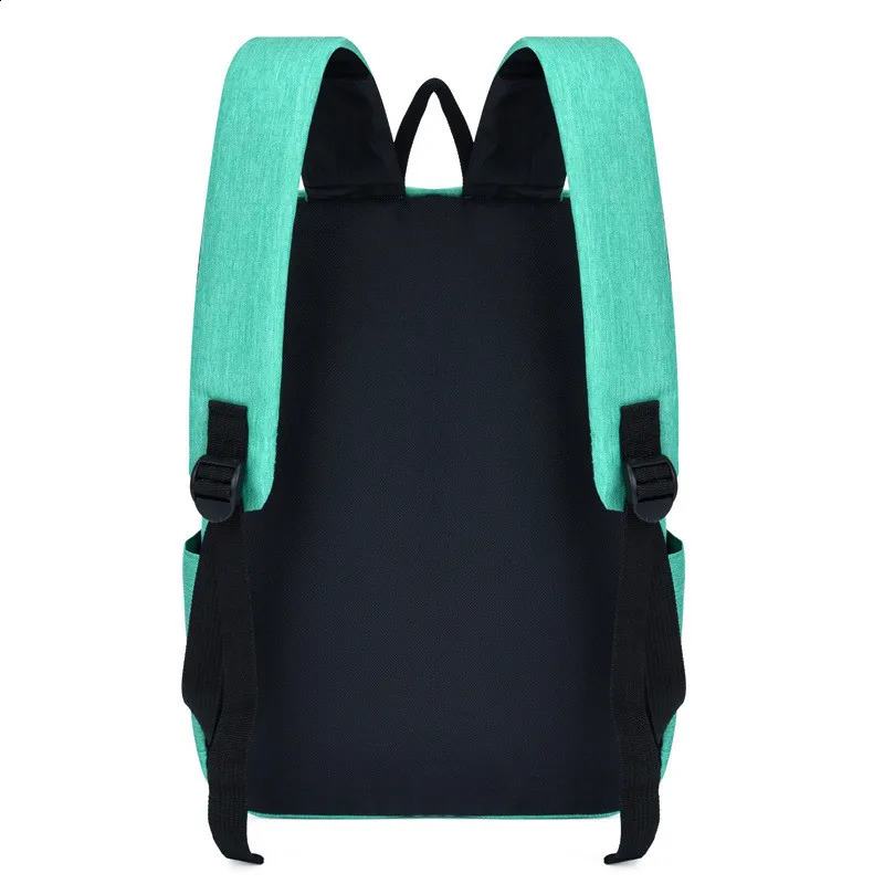 Casual Women Men Waterproof Backpack Portable Travel School Laptop Bags Student Rucksack MultiColor Female Zipper Backpacks y240925