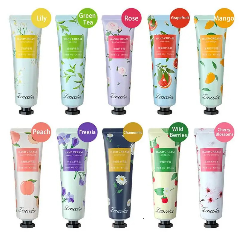 Scented Hand Lotion 10 Pack Hand Cream For Women Hand Moisturizer Fragrance Hand Cream Moisturizing And Nourishing Hand Care 240930