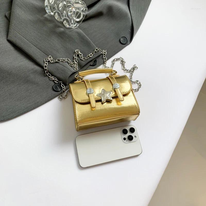 3 Bag Small Women's Chain Shoulder Fashion Brand PU Leather Crossbody Handbag Ladies Casual Tote Evening 4