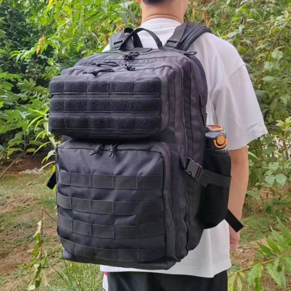 SYZM Men Tactical Backpack Nylon 30L50L 3P Softback Outdoor Rucksack Hiking Camping Hunting Bags 240925