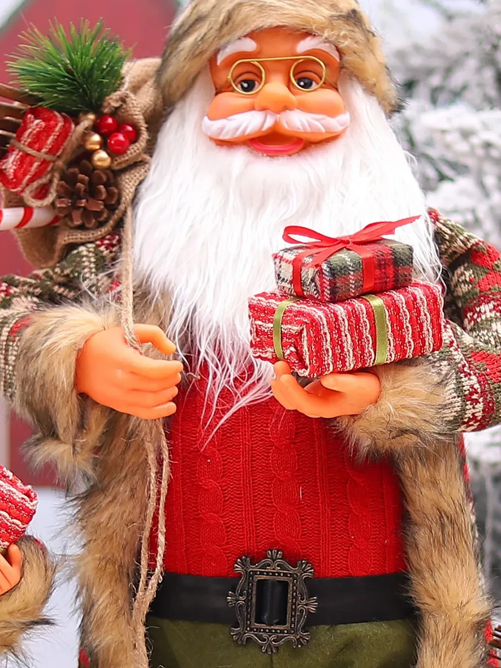 Christmas Decorations Santa Claus Doll 60cm Christmas Doll Year Gift Merry Christmas Decorations for Home Ornaments Natal Navidad