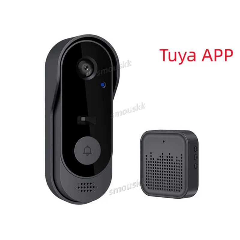 Doorbell With Camera Wireless Bundle Video Doorbell WIFI HD Outdoor Phone Door Bell Camera Security Video Intercom IR