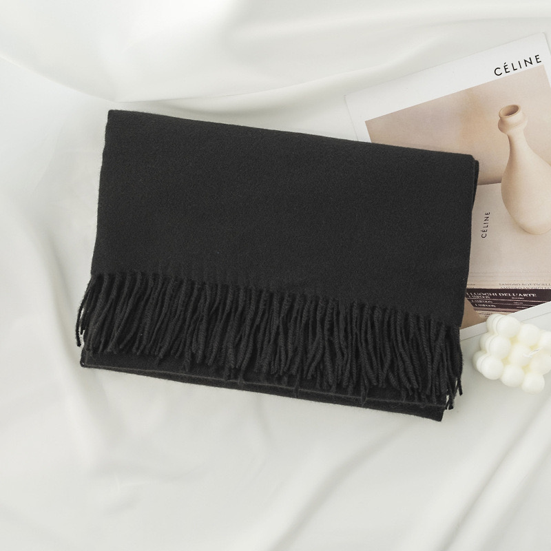 Without Scarf designers nice Cahsmere for Box Accessories Trendy Cashmere Scarves scarf Sold go silk Winter Gradient Women scarvesreal