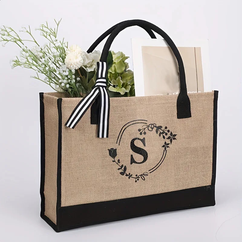 2025 NEW Simple Tote Monogram Print Handbags Womens Handbag Tourist Beach Paired as a Gift Bag Bags Original s 240921 zhanyishengli