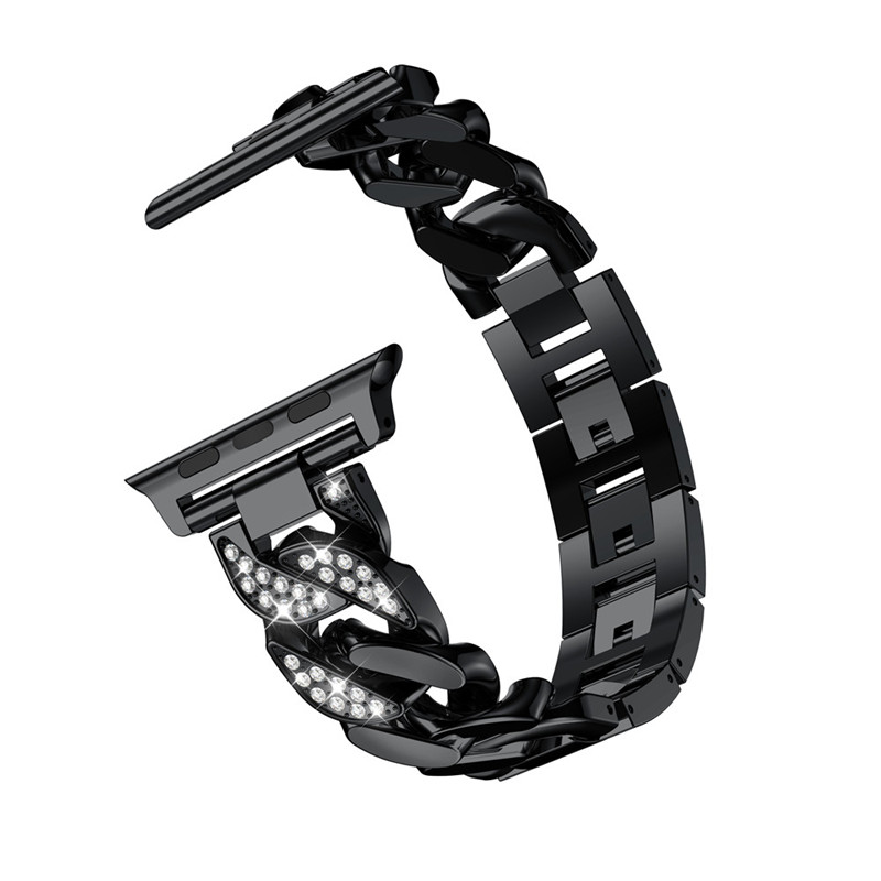 Metal Band Compatible with Apple Watch Bands Men Women 49mm 45mm 44mm 42mm 41mm 40mm 38mm Business Stainless Steel Strap for iWatch Bands Ultra 2 Ultr