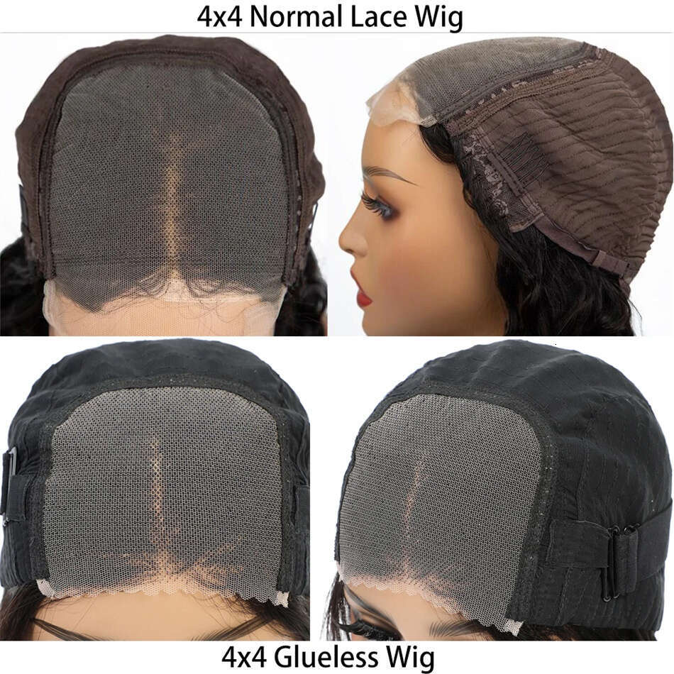 Glueless Bone Straight 12A Human Hair Bob Lace Closure Wig Transparent 13X4 Frontal Wigs For Women Preplucked Ready To Wear