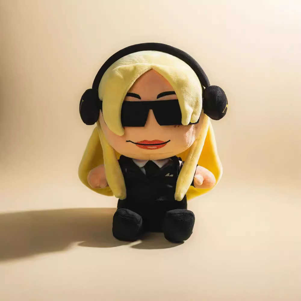 New product Alaska Violet Plush Mexican blogger plush toy game peripheral