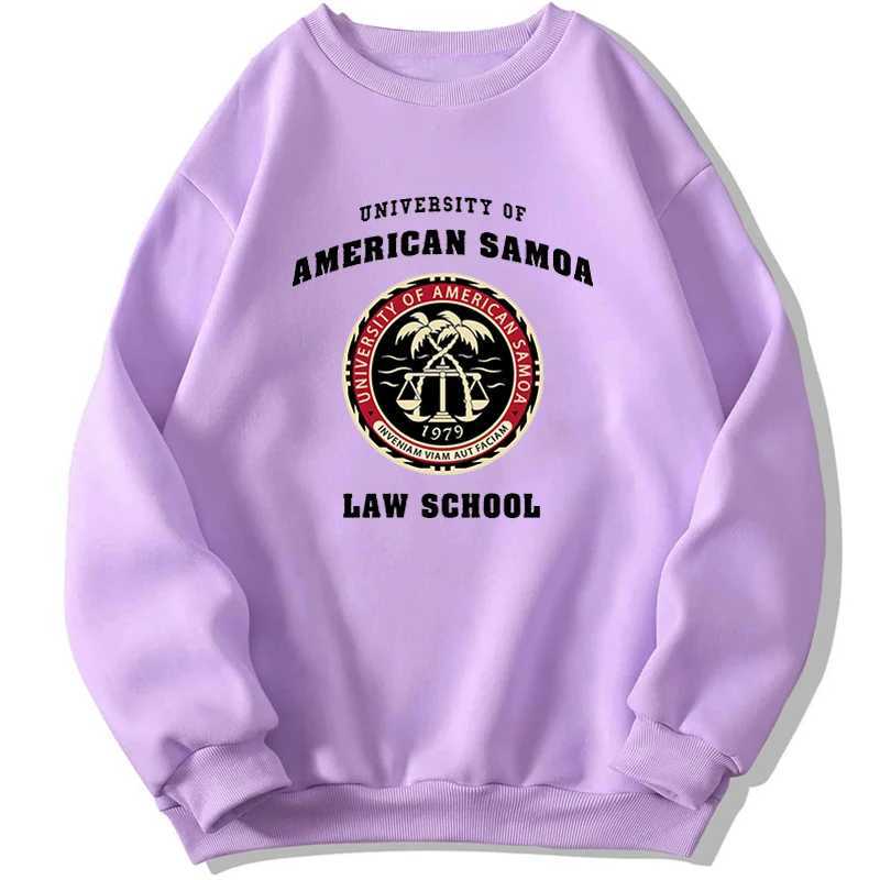 BCS American Samoa University Law School Sportswear Mens Hoodie Sportswear Streetwear Crewneck Spring Pullover Jumper W240928