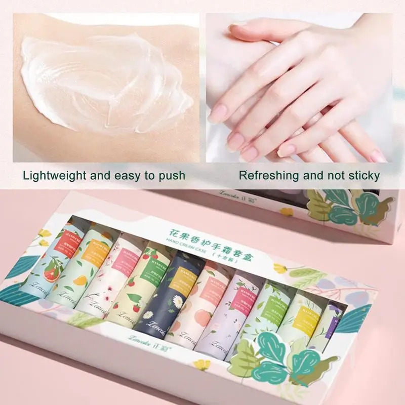 Scented Hand Lotion 10 Pack Hand Cream For Women Hand Moisturizer Fragrance Hand Cream Moisturizing And Nourishing Hand Care 240930