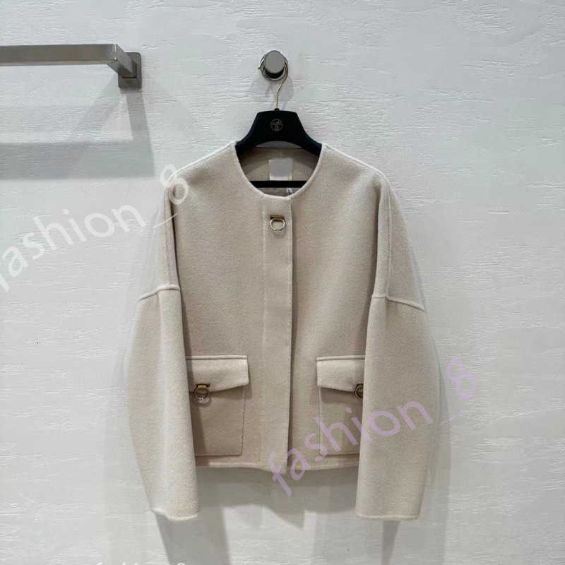 Women's Jackets Coats designer Jacket Autumn/Winter New Equestrian Style Double sided Cashmere Coat for Women Fashionable Stylish Outdressing Looks Thin Tall