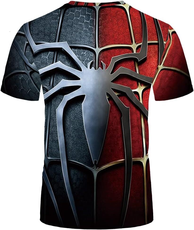 Mens T shirt Unisex 3D Print Personality Super Hero Short Sleeve T-Shirt Casual Graphic Tops graphic tee Casual tops summer clothes Short sleeve nice