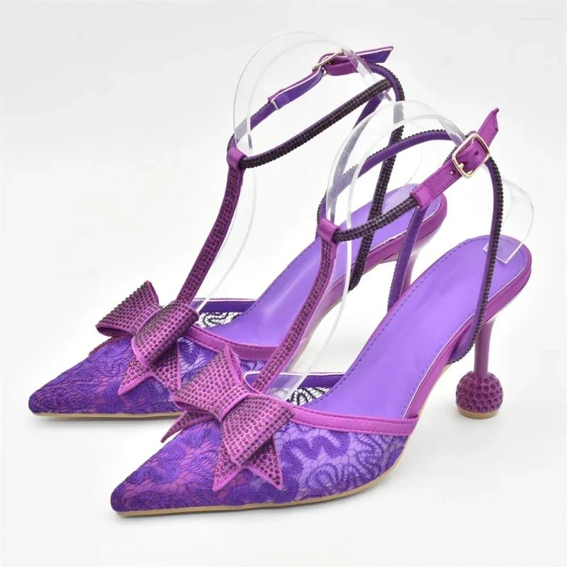 Dress Shoes Arrival Shoe With Matching Bag Set Women's Pumps And Handbag For Wedding Party Prom Evening Combo