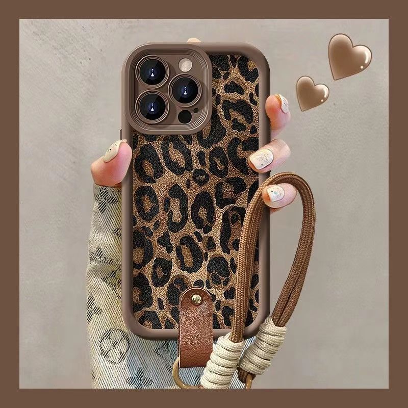 Leopard Eye Staircase Apple 16 Case 15/14/13 Pro Full Pack x/7/8 Anti Drop 6plus Protective Soft Phone Cases