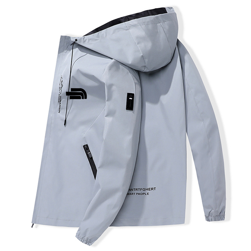 Designer Fashion Print Zippper Jacket Men Spring Autumn Long Sleeve Casual Windbreaker Coat Male Oversized Harajuku Streetwear 4XL