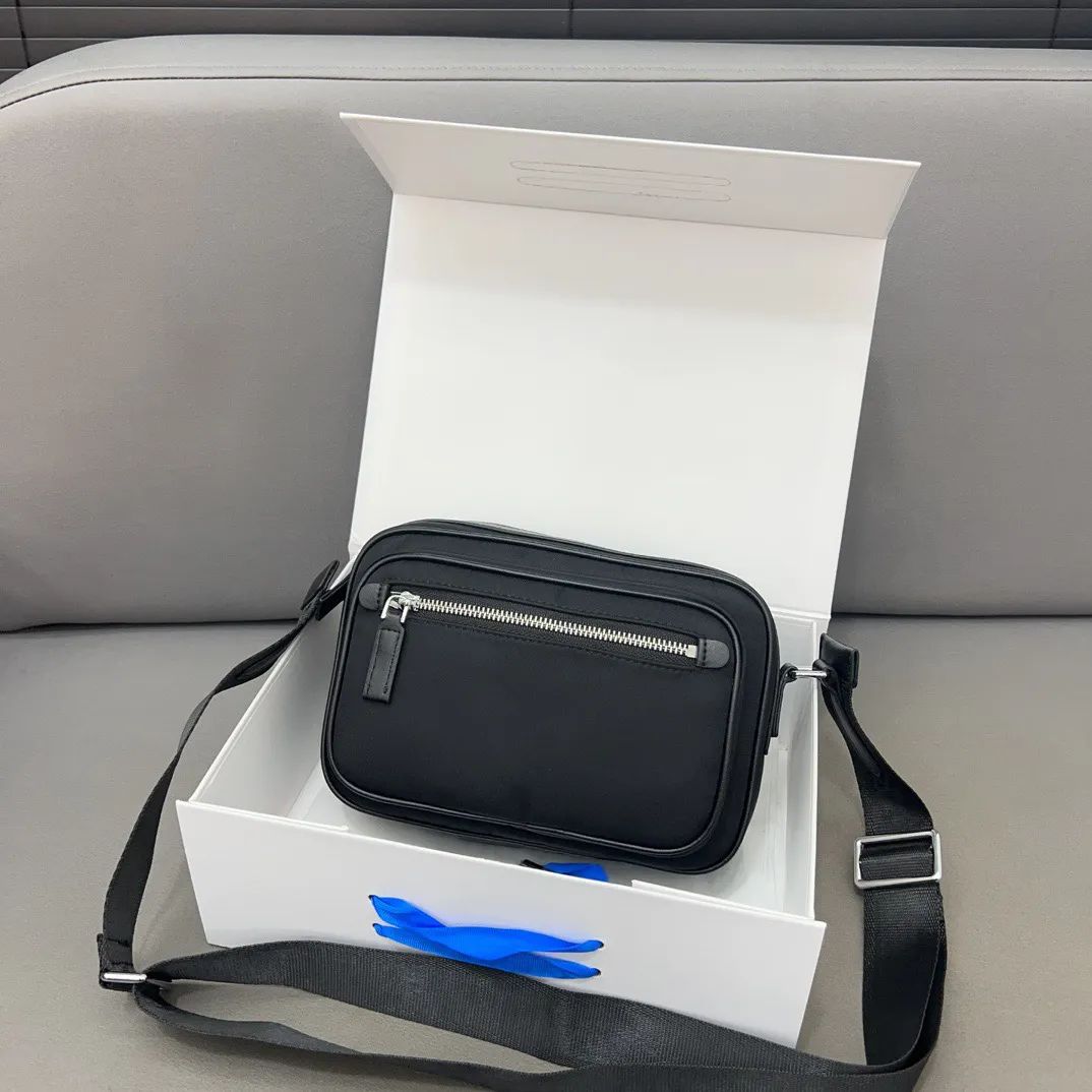 Designer Zipper Messenger Crossbody Bag Women Shoulder Bags For Men Fashion Plain Nylon Satchel Multi Pochette With Wallet Canvas Coin Purse Key Case