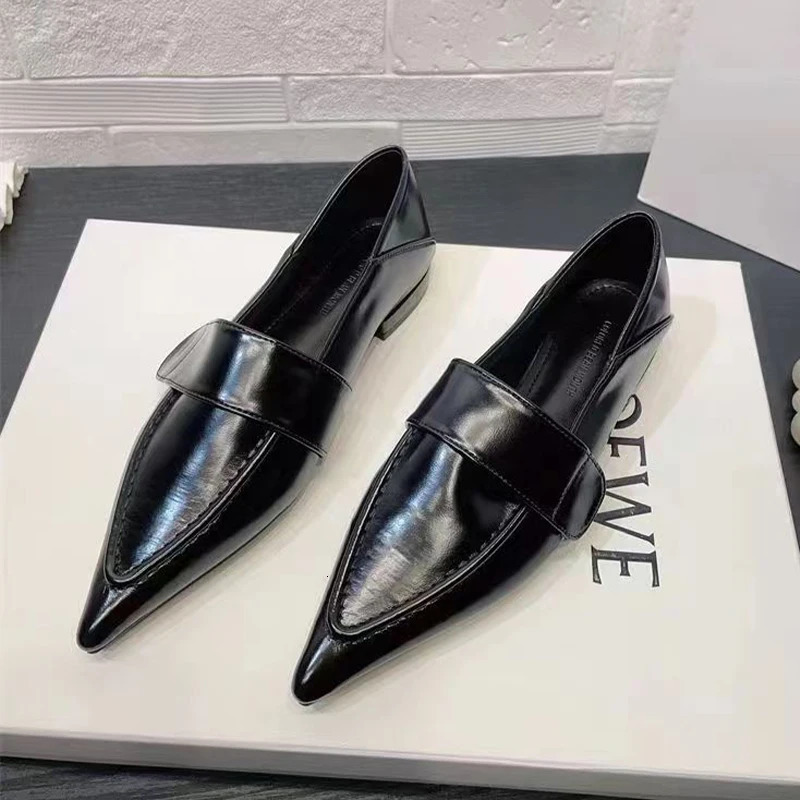 Pointed Toe Flats Women Loafers Shoes Summer Casual Walking Shoes er Sexy Sandals Dress Retro Femme Zapatillas 240924