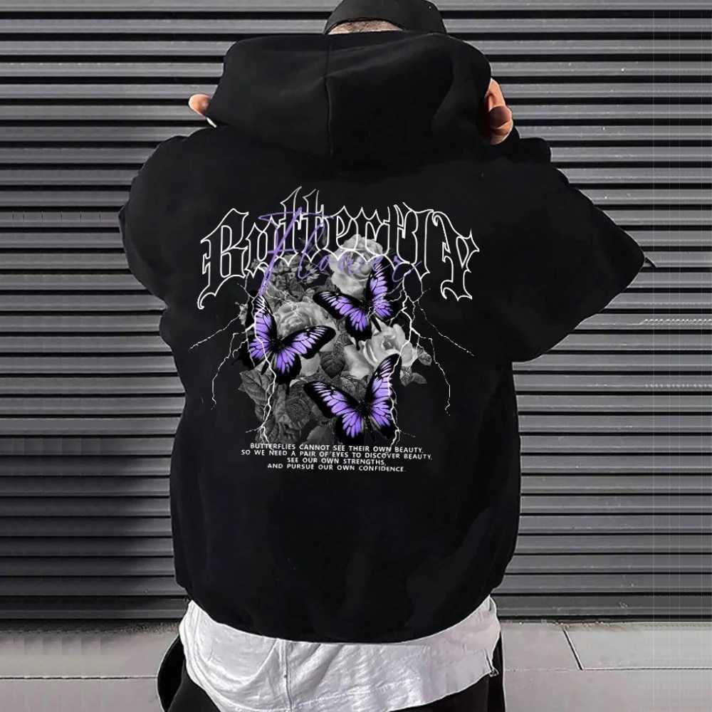 Chicago Hoodie Gothic Alphabet Printed Sweatshirt Womens Super Large Hoodie Zipper Spring and Autumn Wool Street Clothing Y2k Clothing Top W250207