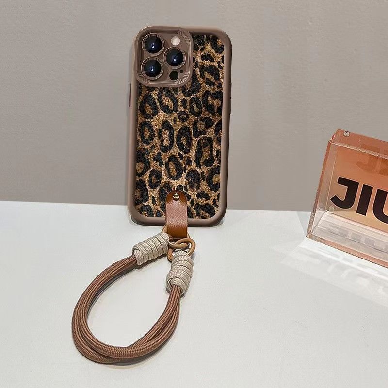 Leopard Eye Staircase Apple 16 Case 15/14/13 Pro Full Pack x/7/8 Anti Drop 6plus Protective Soft Phone Cases