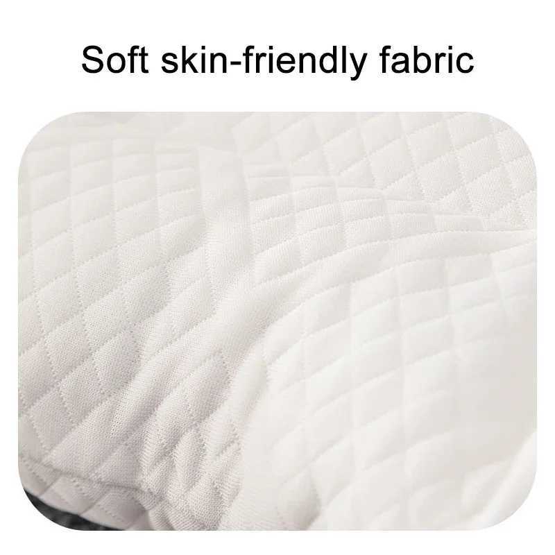 Anti Traction Certificate Protection Pillow Second Generation Black Technical Student Adult Family Dormitory Pillow Core 40x60cm Y240930