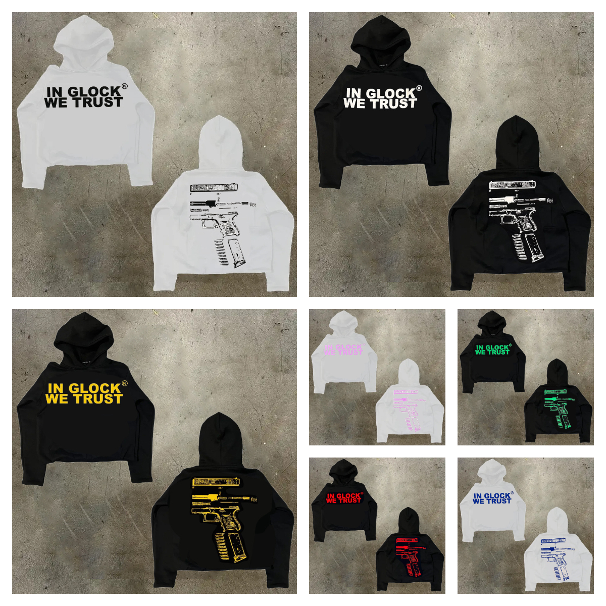 Mens Hoodies Hoodie Hip Hop y2k hoodie gun print High Street Graphic Oversized Pullover Men Women Sweatshirt hoodies for men sweat shirt mens sweater graphic hoodie