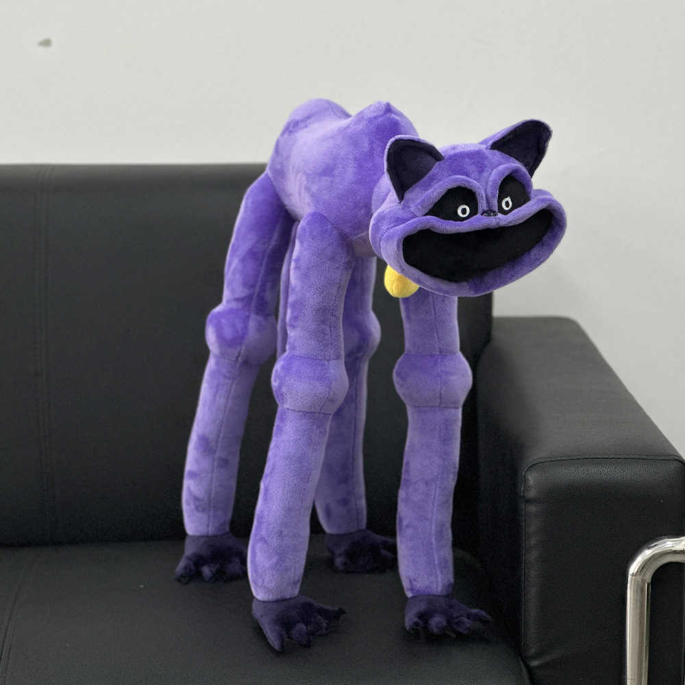 New MONSTER CATNAP PLUS Smile Terrifying Purple Cat Plush Toy Doll R260908 - view 5