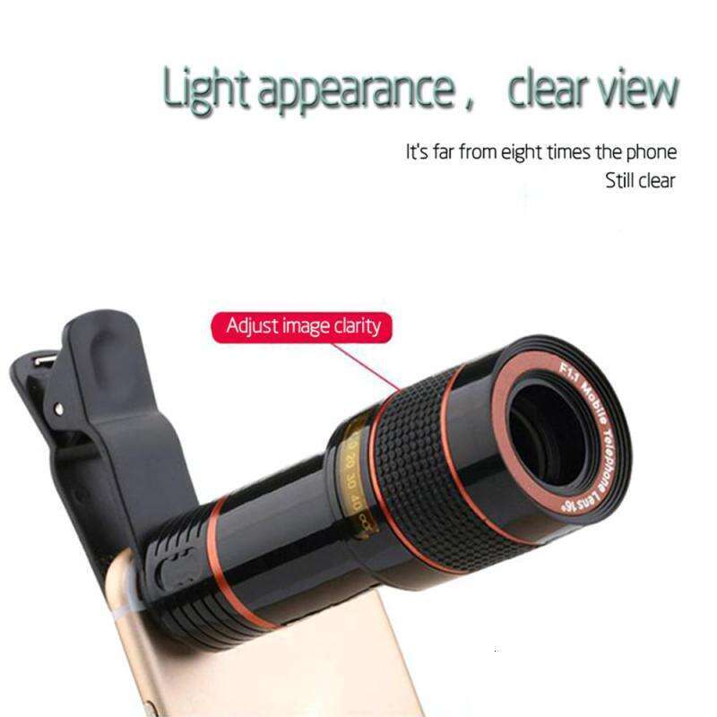 Lens Optical Zoom Telephoto Camera With Clip For Universal Mobile Phone Smartphone Telescope Focus Len