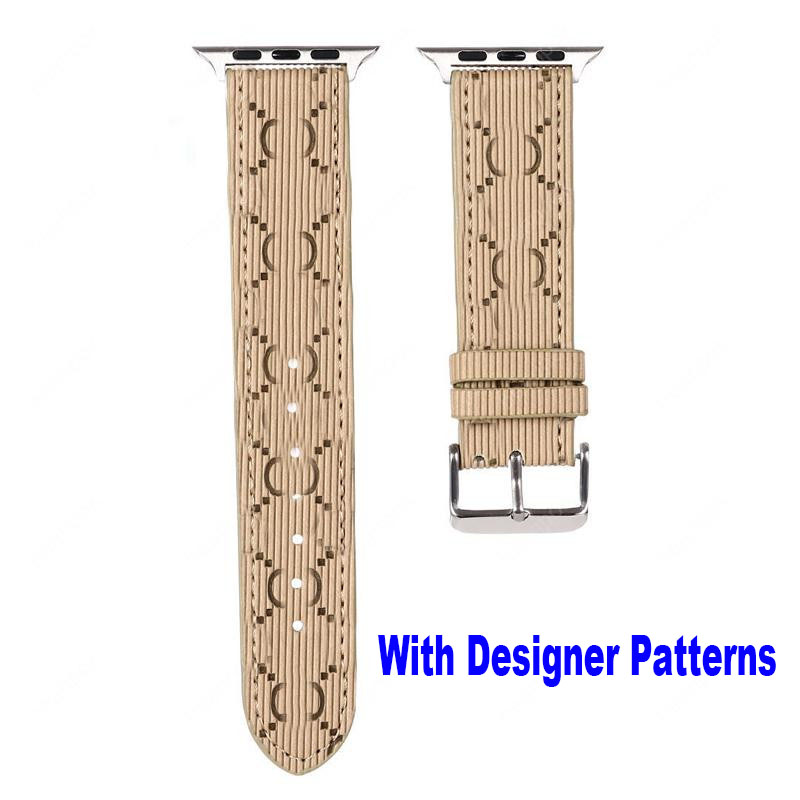 Luxury fashion G Watchband straps for Apple Watch Band 46mm 49mm 42mm 38mm 40mm 44mm 41mm 45mm iwatch 10 9 8 7 bands Leather Straps Bracelet Designer 