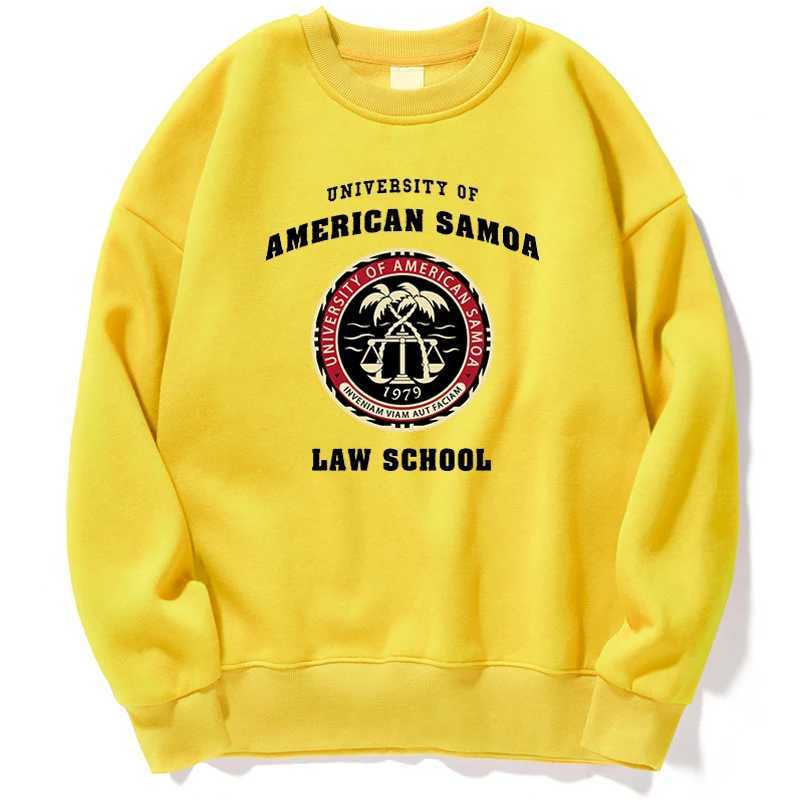BCS American Samoa University Law School Sportswear Mens Hoodie Sportswear Streetwear Crewneck Spring Pullover Jumper W240928