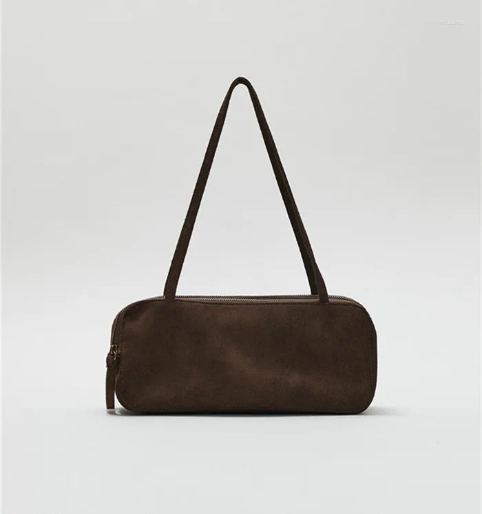Evening Bags Autumn And Winter Fashion Suede Single Shoulder Women's Bag Retro Casual Simple Versatile Handbag For Womne
